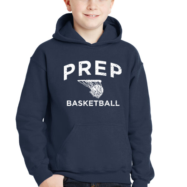 Gildan - Heavy Blend Youth Hooded Sweatshirt - Printed Logo Thumbnail