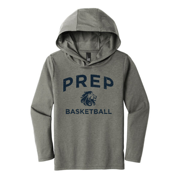 District ® - Youth Perfect Tri ® Long Sleeve Hoodie - Printed Logo Thumbnail