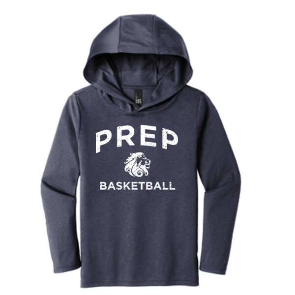 District ® - Youth Perfect Tri ® Long Sleeve Hoodie - Printed Logo Thumbnail