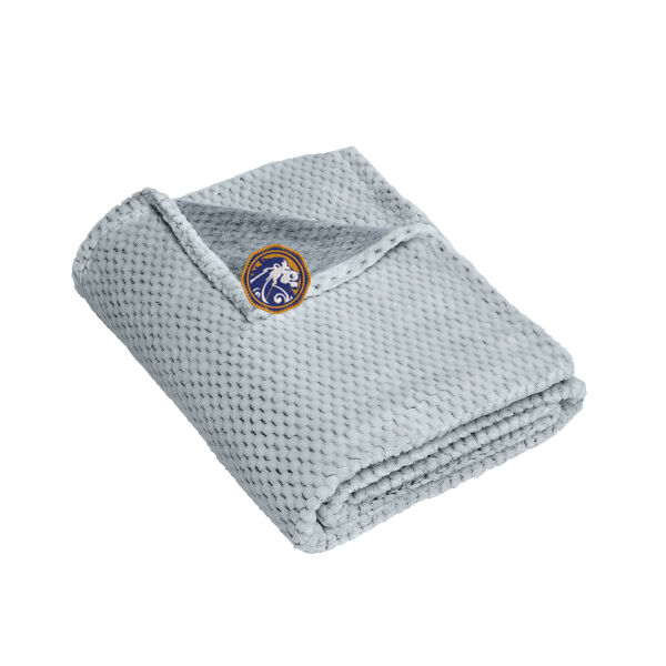 Port Authority Plush Texture Blanket - Embroidered Logo Thumbnail