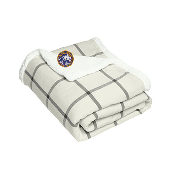 Port Authority Flannel Sherpa Blanket - Embroidered Logo Thumbnail