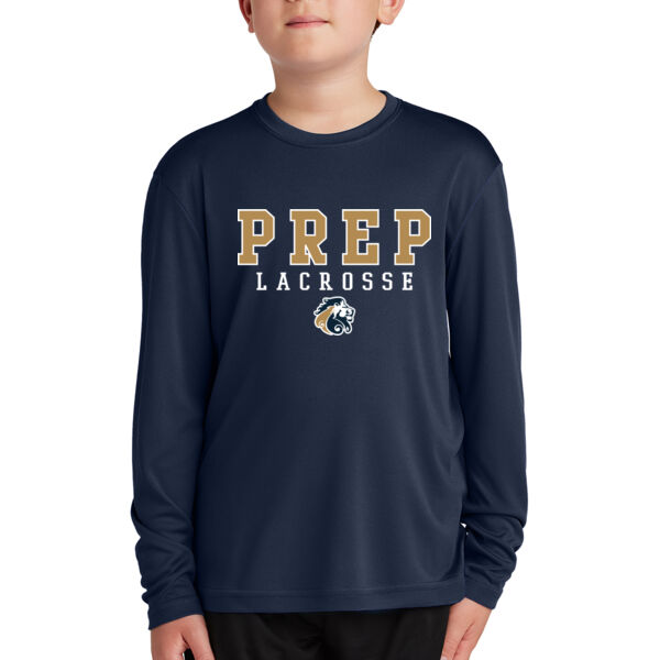 Sport-Tek Youth Long Sleeve PosiCharge Competitor Tee - Printed Logo Thumbnail