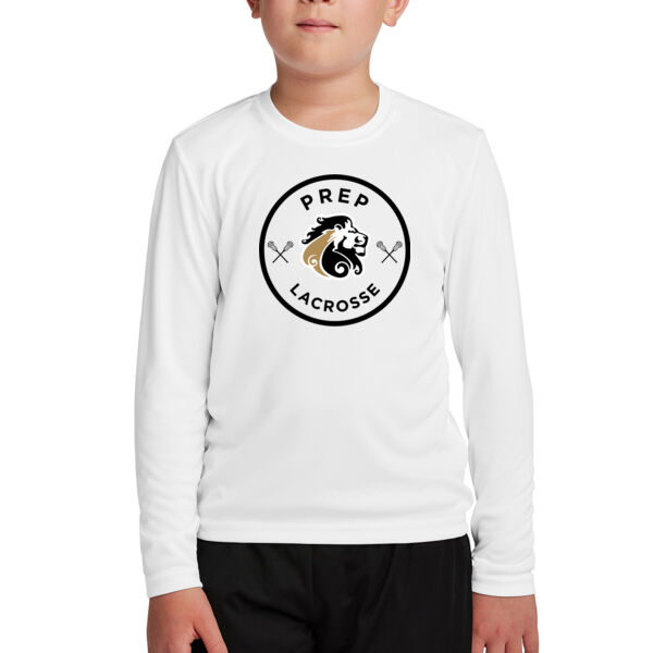 Sport-Tek Youth Long Sleeve PosiCharge Competitor Tee - Printed Logo Thumbnail