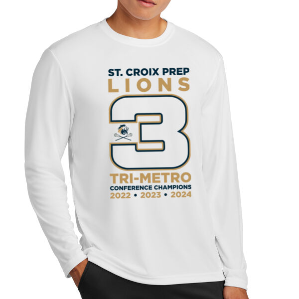 Sport-Tek Long Sleeve PosiChrage Competitor Tee - Printed Logo Thumbnail