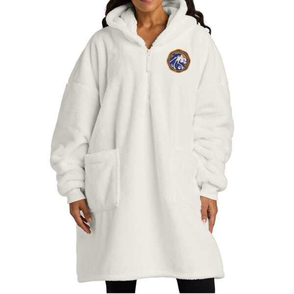 Port Authority® Plush Poncho - Embroidered Logo Thumbnail