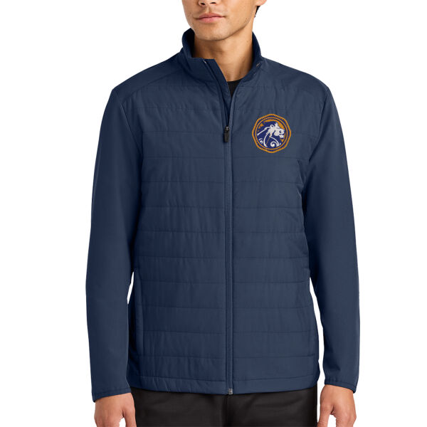 Sport-Tek® Teknical Hybrid Jacket - Embroidered Logo Thumbnail