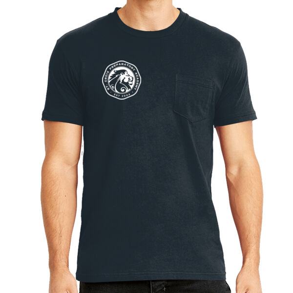 Next Level Apparel® Cotton Pocket Tee - Printed Logo Thumbnail