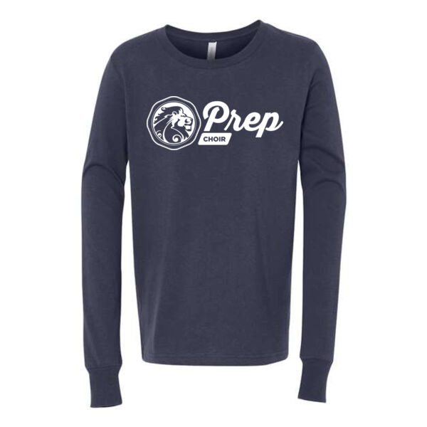 **CLOSEOUT ITEM** Youth Jersey Long Sleeve Tee - Printed Logo Thumbnail